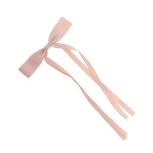 Fashion Double Bow Hair Clips Pink